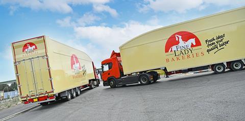 Fine Lady Bakeries new double deck trailers  2100x1400