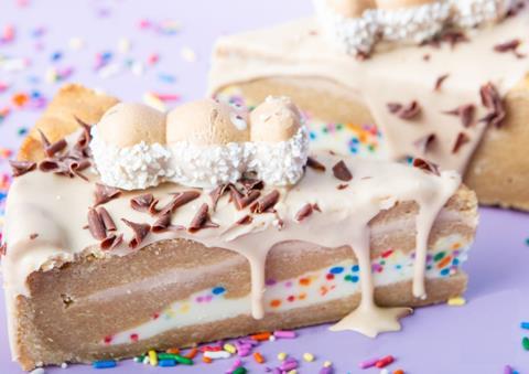 Funfetti Kinderella Cookie Pie