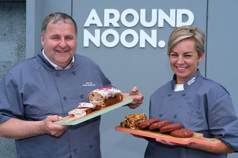 Steve Fogo, general manager at Around Noon with Ciara Byrne, head of NPD