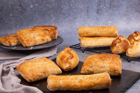 Cooplands savoury pastry range