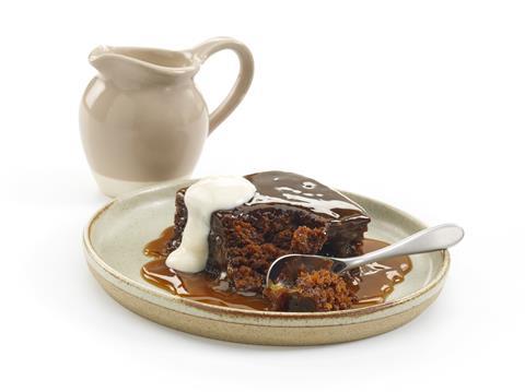 Brakes vegan sticky toffee pudding