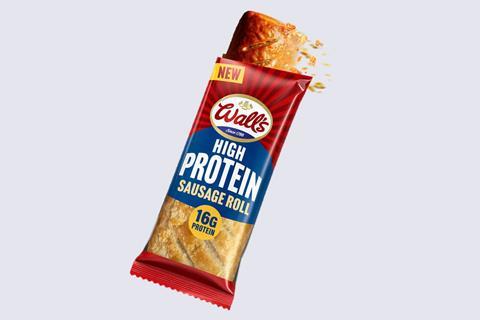 Wall's - High Protein Sausage Roll - 2100x1400