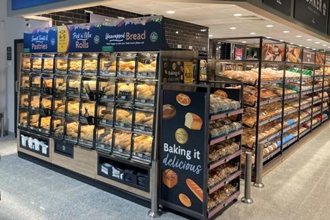 Inside a Morrisons in-store bakery