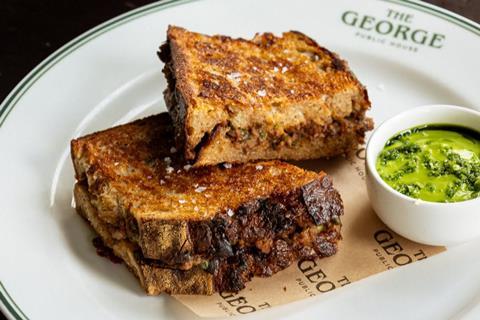 The George - Beef & Horseradish Toastie - 2100x1400