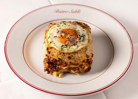 Bistro Sablé - Croque Madame