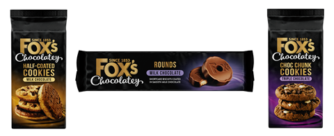 Fox's Burton's Companies - Fox's Chocolatey masterbrand 2100x860