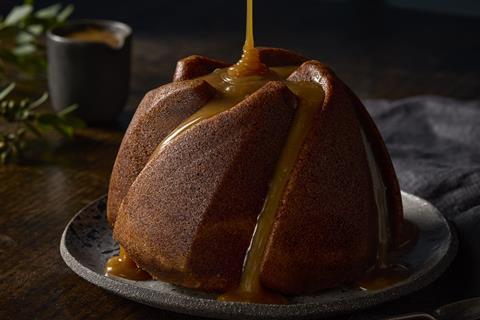 The Best Free From Sticky Butterscotch Pudding Centrepiece