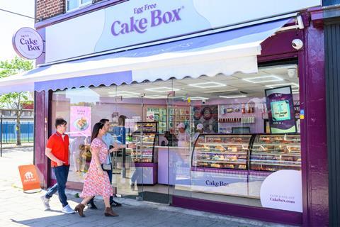 Cake Box - Customers walk into store