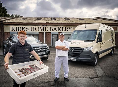 Kirks Home Bakery has added a third Mercedes-Benz Sprinter to its fleet