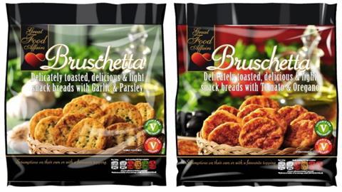 Aldi vegan bruschettas