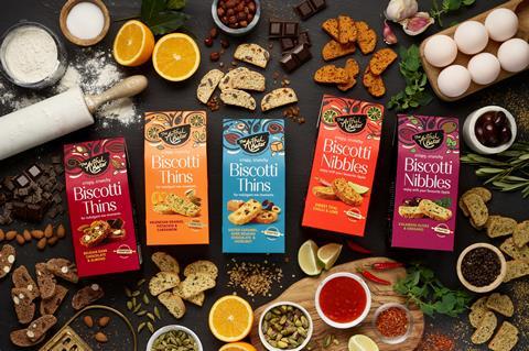 The Artful Baker's biscotti range