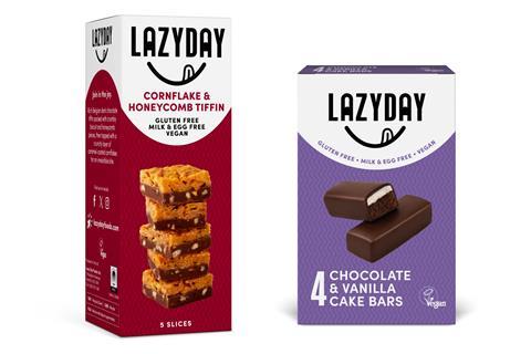 Lazy Day - Cornflake & Honeycomb Tiffin and Chocolate & Vanilla Cake Bars - 2100x1400