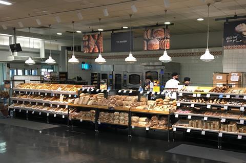 Marks Spencer in-store bakery