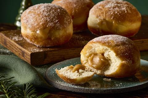 Gingerbread doughnut
