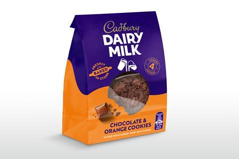Cadbury Dairy Milk Chocolate and Orange Cookies from Baker & Baker