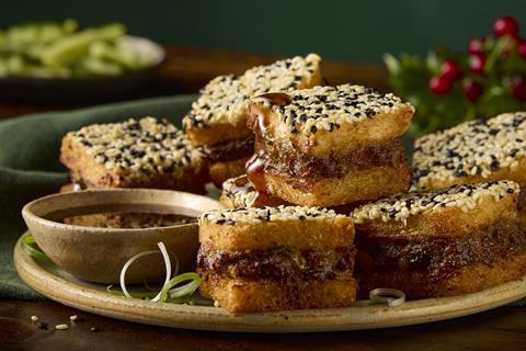 Duck Toast with Hoisin Sauce