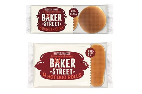 Baker Street burger buns & hot dog rolls