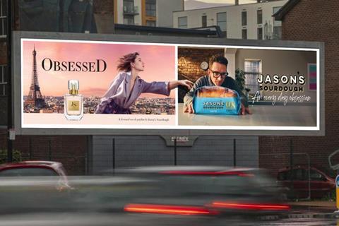 Jason's Sourdough - A billboard poster as part of the new 'An every day obsession' campaign - 2100x1400