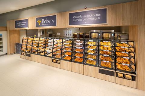 Lidl's in-store bakery