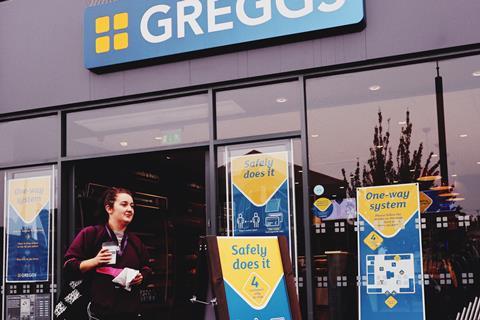 Greggs shopfront