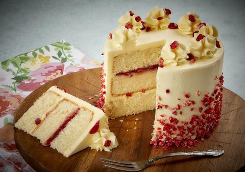 M&S Strawberries & Cream Cake