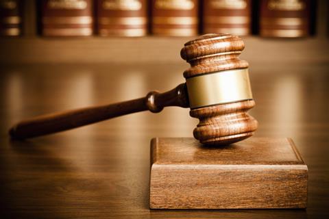 A wooden gavel