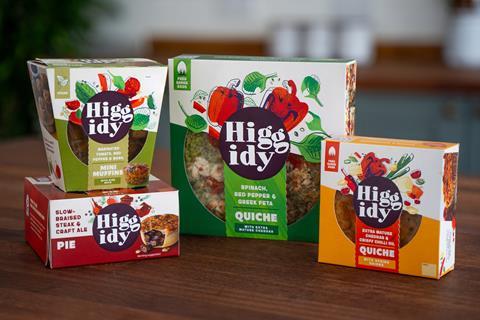 Higgidy new packaging