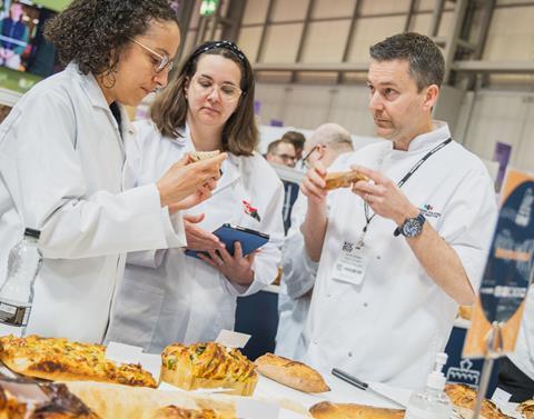 British Baker - Judges assess entries in the International category