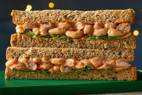 Co-op - Prawn Cocktail Sandwich - 2100x1400