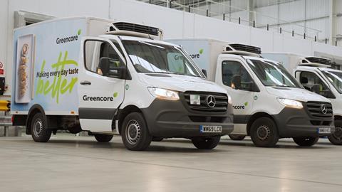 Greencore - delivery vans