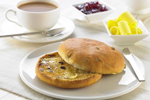 A fruited teacake from Schulstad Bakery Solutions