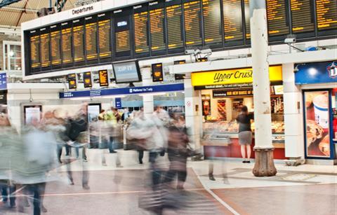 Upper Crust in Victoria train station