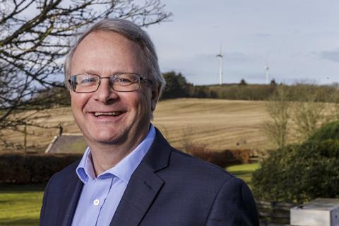 Alastair Macphie and wind turbines