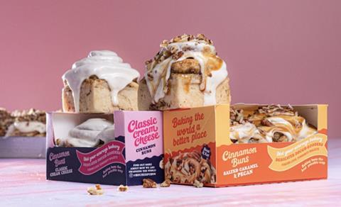 House of Cinn - Classic and Salted Caramel two-packs of cinnamon buns