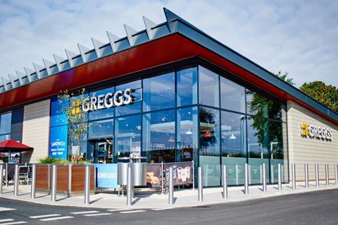 Greggs shop front