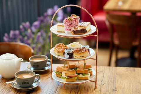 Summer afternoon tea at Bistrot Pierre