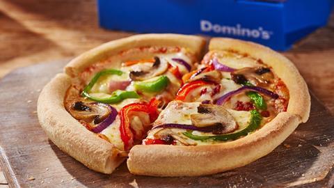Domino's Cheeky Little Pizza - Vegi