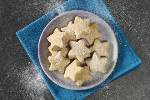 Spiced Star Biscuits in a bowl