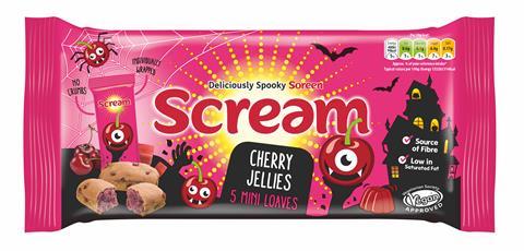 Soreen Halloween Cherry Jellies in packaging