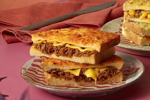 Costa Chilli Beef and Cheddar Toastie _ Hog Roast Toastie_Autumn 2024_Costa Coffee