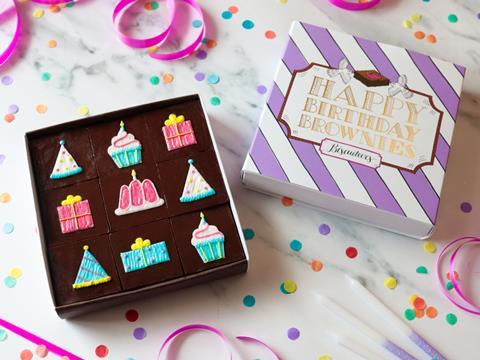 Biscuiteers iced brownies