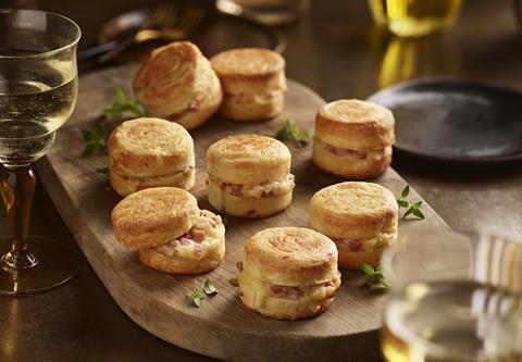 No.1 Ham & Cheese Croissant Stacks