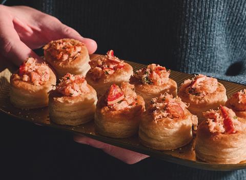 No.1 Lobster & Prawn Vol Au Vents