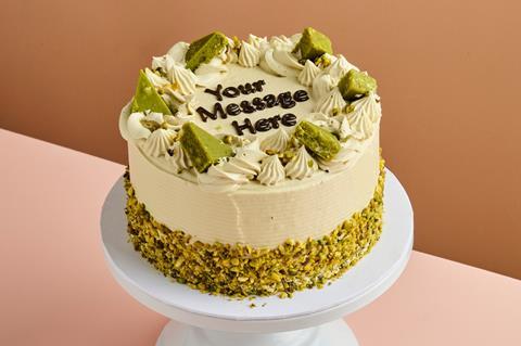 Cake Box pistachio cake