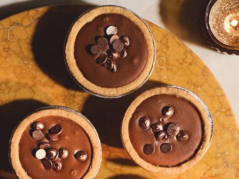 Free From Millionaire's Brownie Tarts