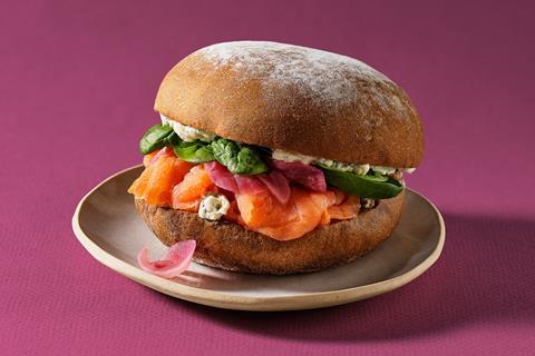 Greencore - Smoked Salmon Rye Roll - 2100x1400