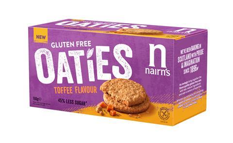 Toffee Flavour Oaties by Nairn's