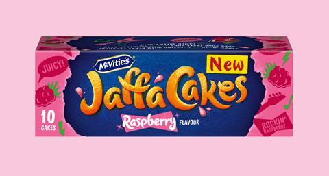 Jaffa Cakes Rockin' Raspberry by McVitie's
