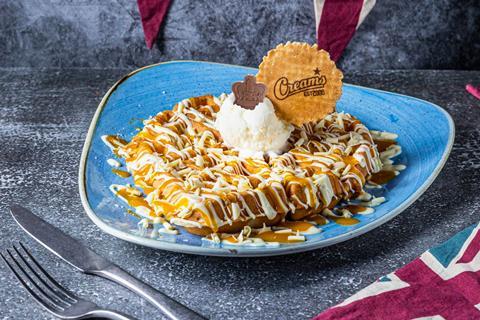 The Windsor Waffle by Creams Cafe