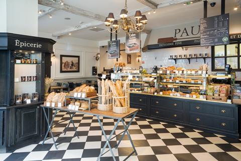 Internal shot of Paul UK's Baker Street location